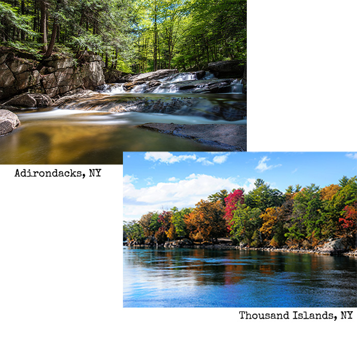 Adirondacks & Thousand Island NY