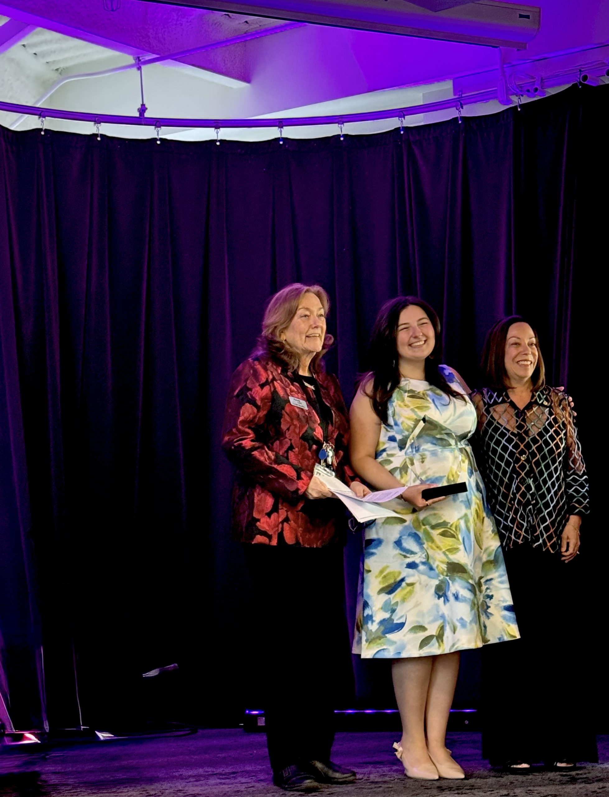 Erin Jackson ‘26 receives The Morgan Taylor Spirit of Service Award