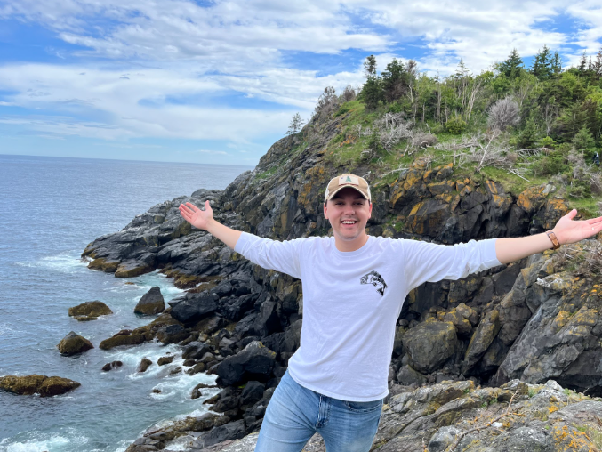 Adam Fortier-Brown ’26 brings a lifelong commitment to Maine communities into study and practice